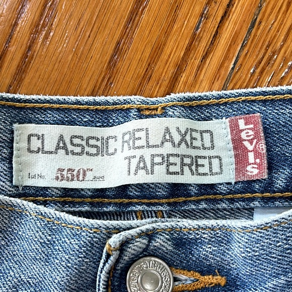 Levi’s 550 Classic Relaxed Tapered jeans. Size 12 with 30” inseam. - Picture 2 of 14